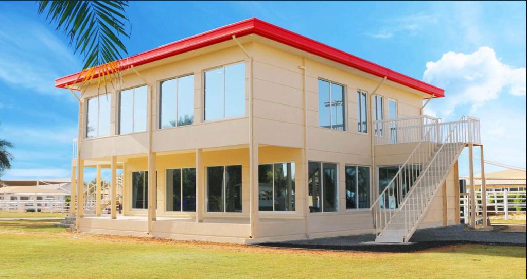 Al QUDRAH G+1 office block prefab buildings